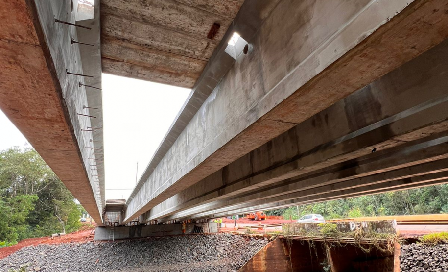 Serviços da duplicação da BR-469 em Foz do Iguaçu