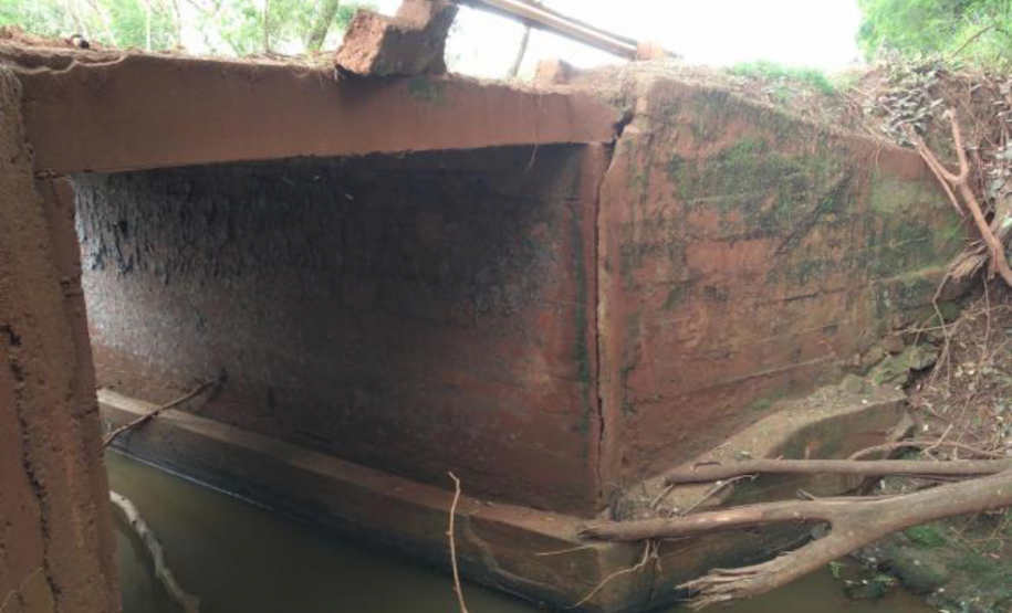 Trecho da PR-461 que vai receber as obras