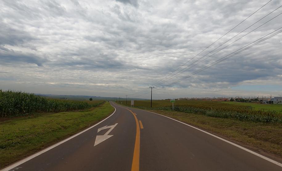 Serviços do Proseg Paraná na PR-546 entre Floresta e Itambé