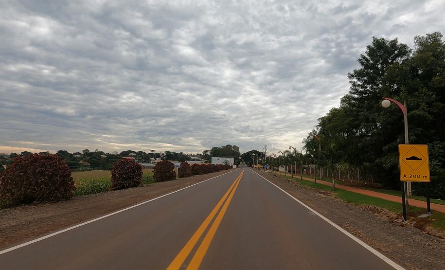 Serviços do Proseg Paraná na PR-546 entre Floresta e Itambé