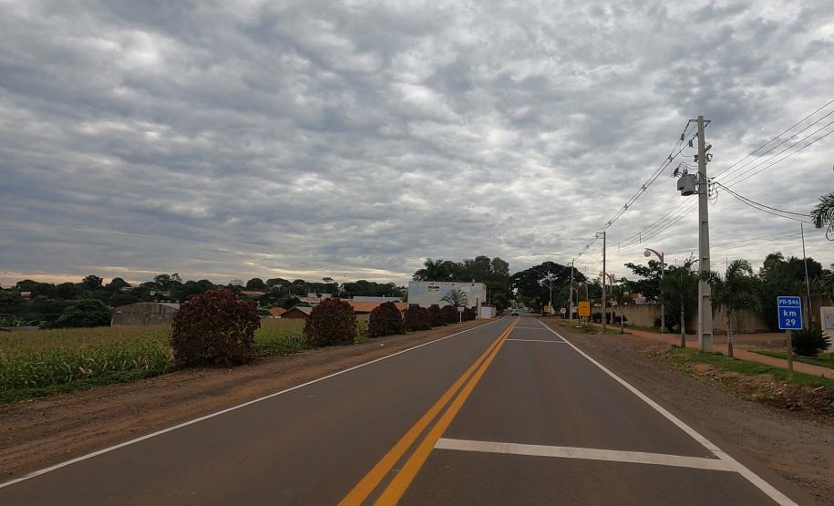Serviços do Proseg Paraná na PR-546 entre Floresta e Itambé