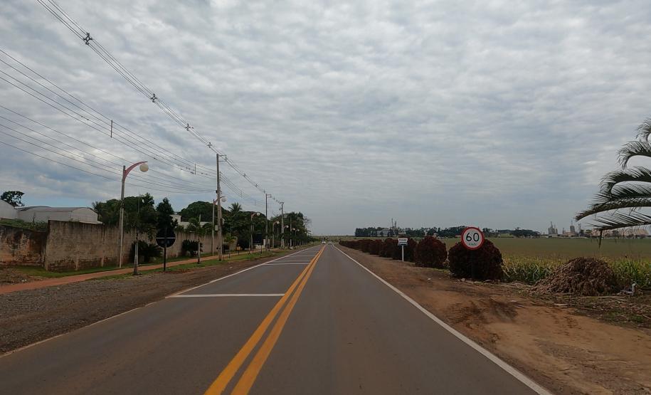Serviços do Proseg Paraná na PR-546 entre Floresta e Itambé