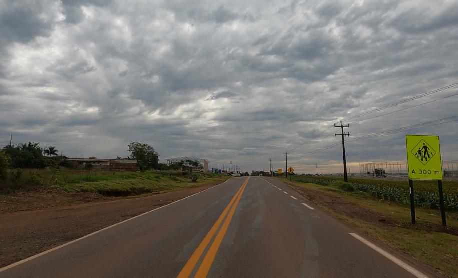 Serviços do Proseg Paraná na PR-546 entre Floresta e Itambé