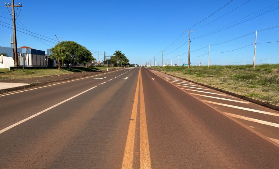 PR-558 entre Campo Mourão e Araruna com serviços do Proseg Paraná