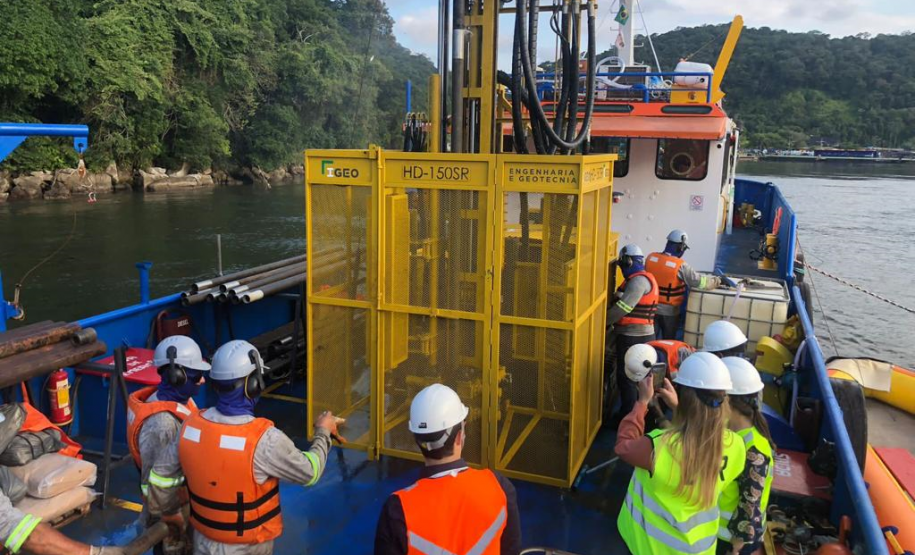 Sondagens da Ponte de Guaratuba