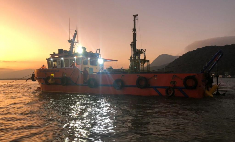 Sondagens da Ponte de Guaratuba