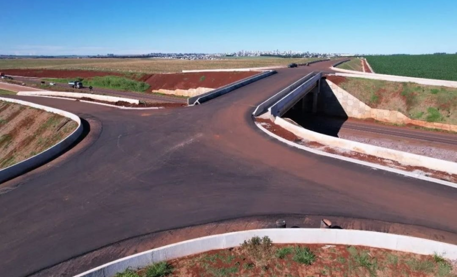 Duplicação do Contorno Oeste de Cascavel - novo viaduto