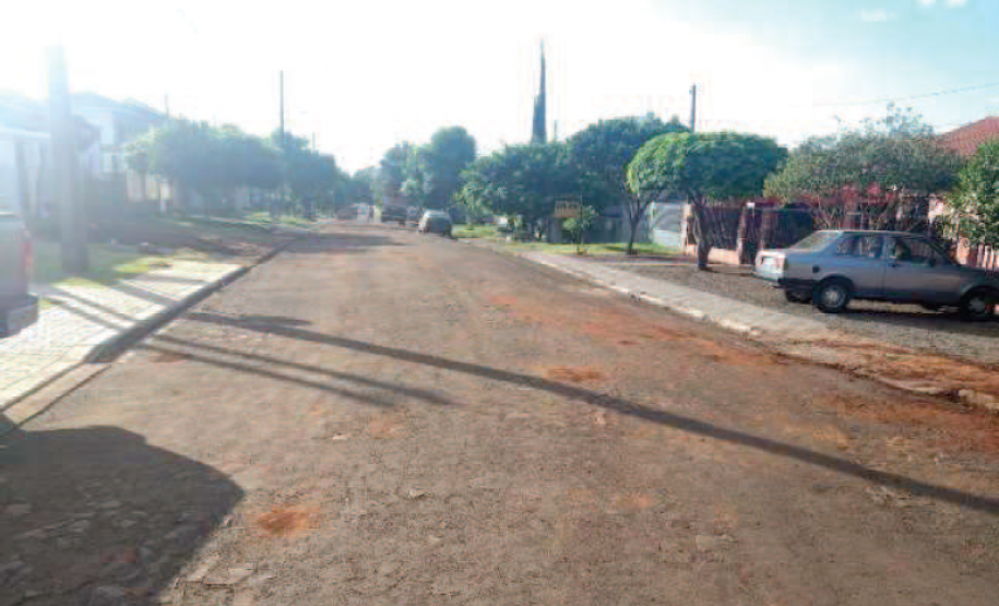 Jardim Fortaleza - rua municipal contemplada