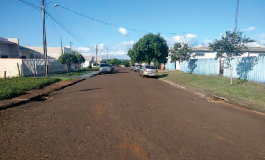 Jardim Fortaleza - rua municipal contemplada