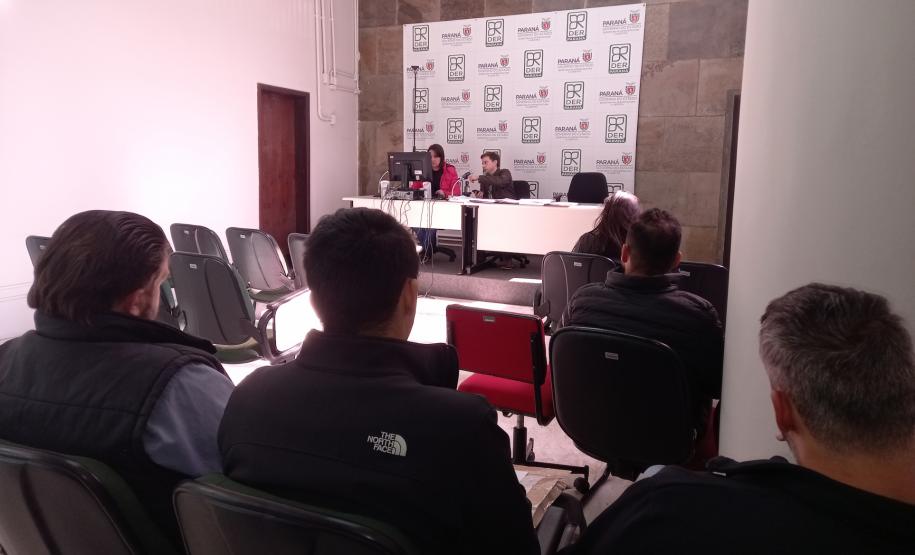 Sessão de abertura de envelopes de preços da conclusão das Marginais de Pitanga