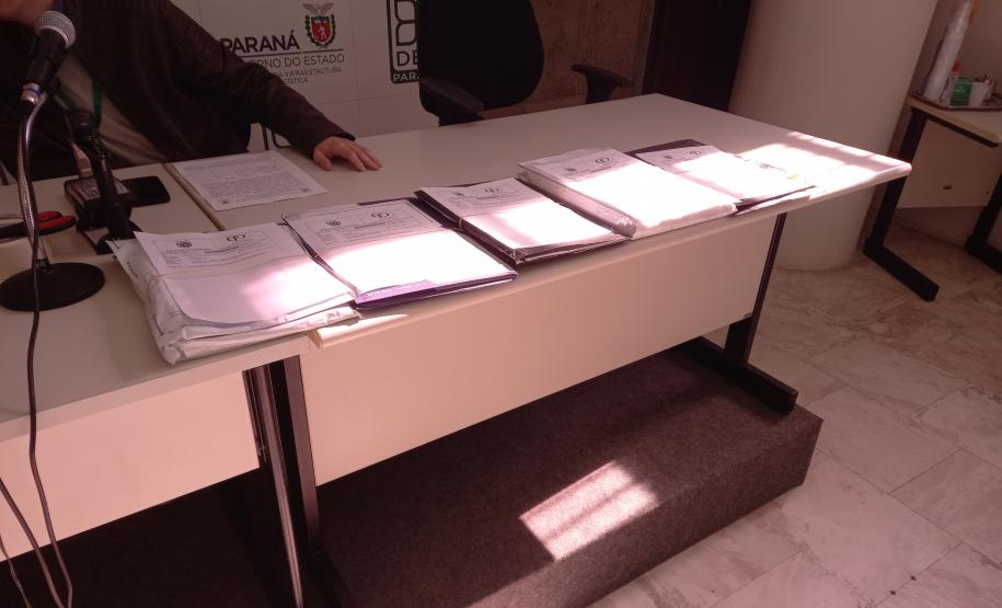 Sessão de abertura de envelopes de preços da conclusão das Marginais de Pitanga