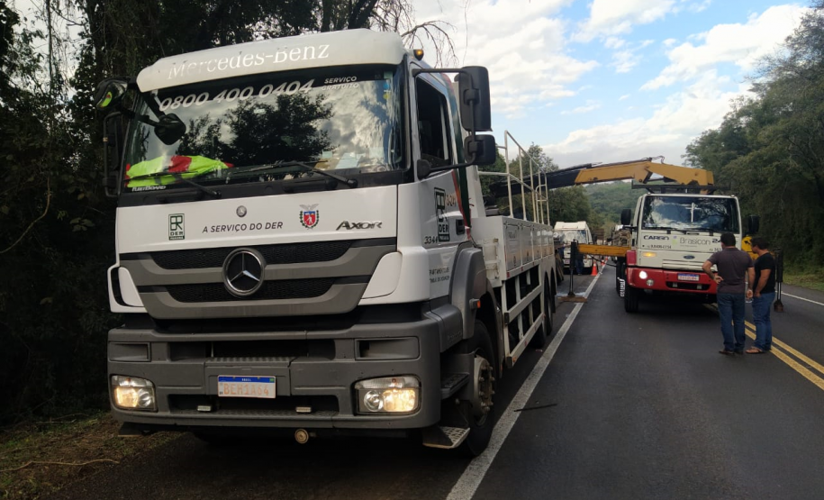 Operações de tráfego rodoviário - guincho pesado
