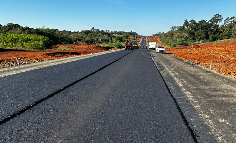 Pavimentação acesso ao Marco das Três Fronteiras