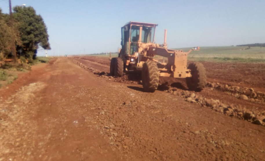 PR-553 entre Mamborê e Luiziana