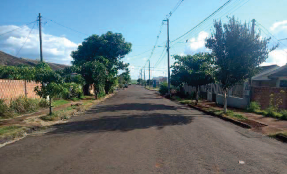 Residencial Mundo Novo - rua municipal contemplada