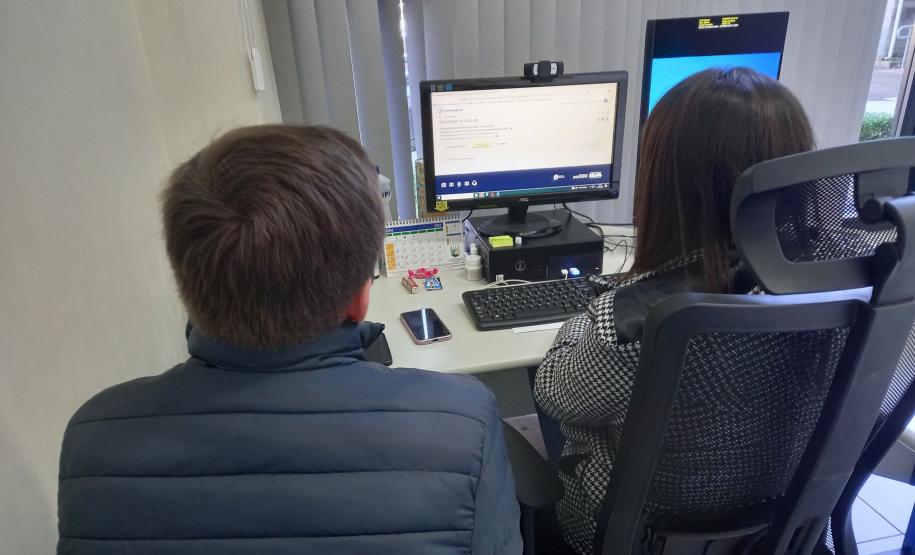 Sessão de disputa de preços online da licitação