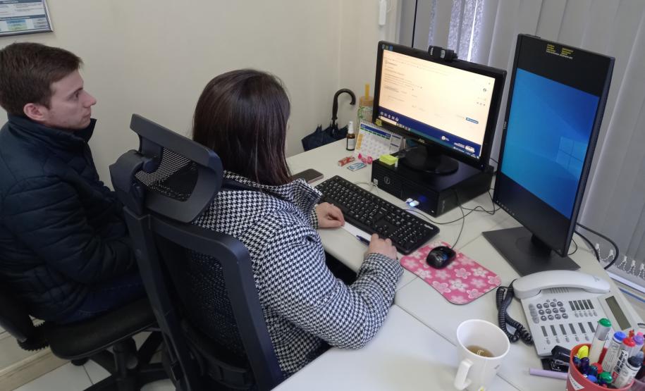 Sessão de disputa de preços online da licitação