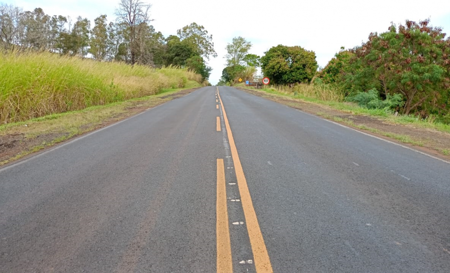 Contorno Norte de Apucarana (PR-170) após serviços do Proconserva