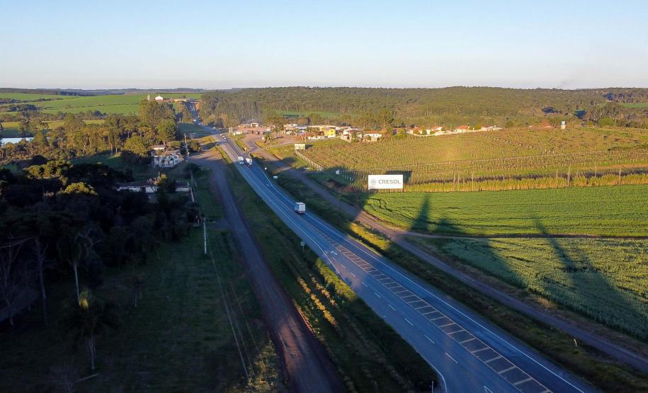 BR-277 trecho em Fernandes Pinheiro