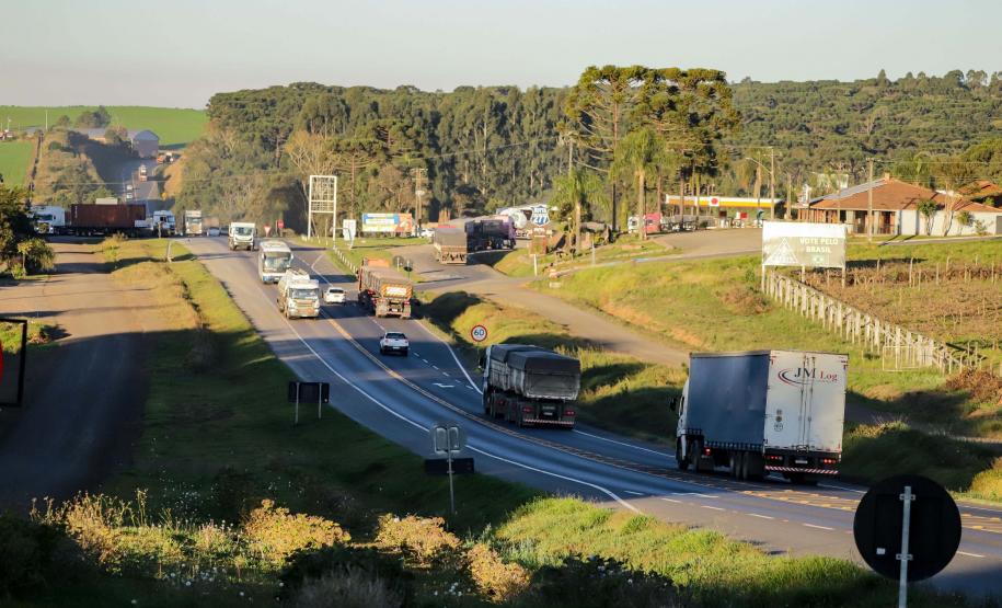 BR-277 trecho em Fernandes Pinheiro