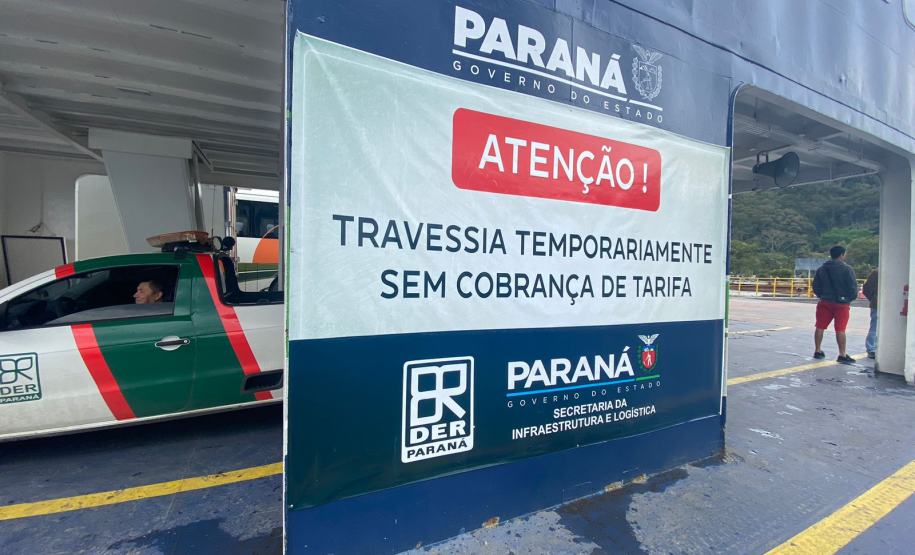 Sinalização quanto à tarifa
