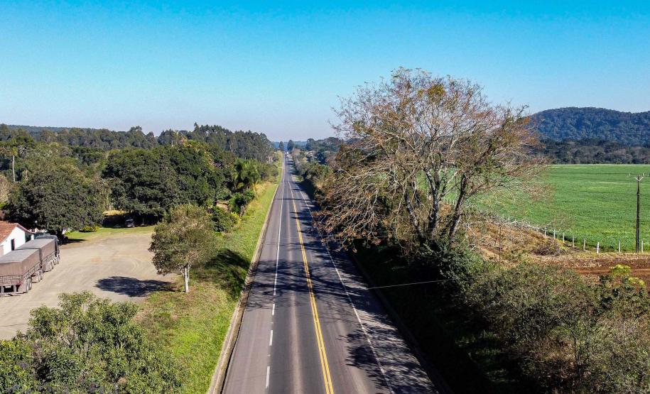 BR-373, entre Ponta Grossa e Prudentópolis