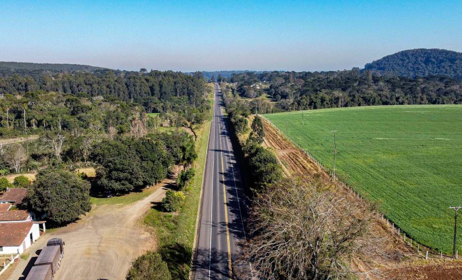 BR-373, entre Ponta Grossa e Prudentópolis