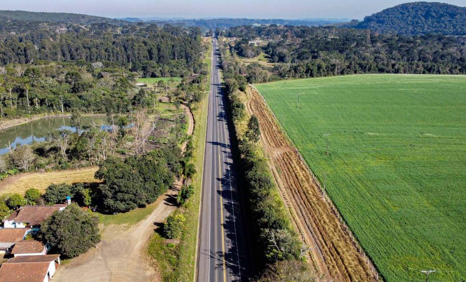 BR-373, entre Ponta Grossa e Prudentópolis