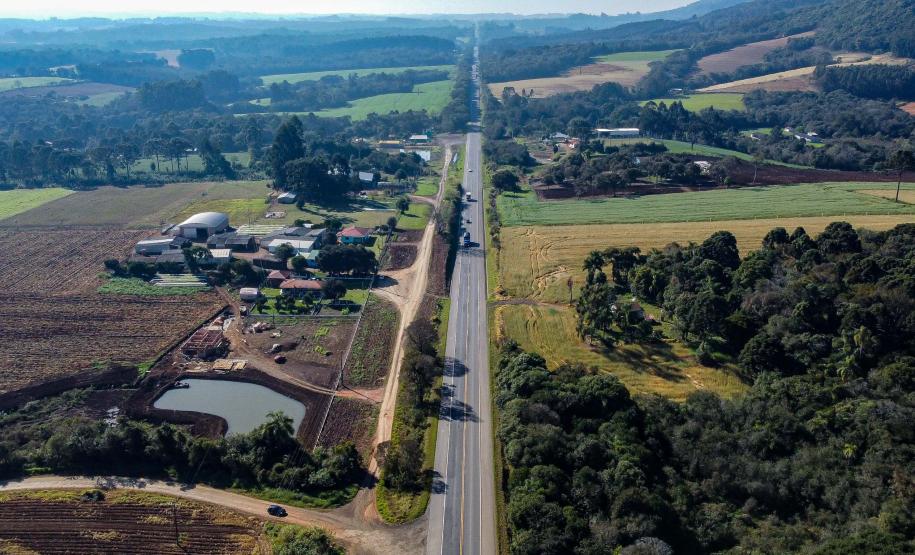 BR-373, entre Ponta Grossa e Prudentópolis