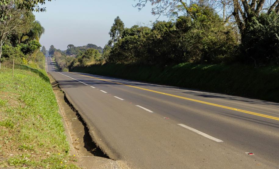BR-373, entre Ponta Grossa e Prudentópolis