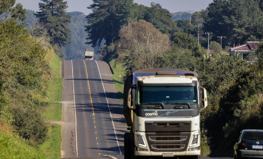 BR-373, entre Ponta Grossa e Prudentópolis