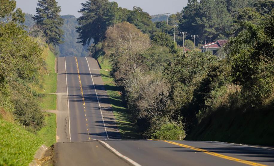 BR-373, entre Ponta Grossa e Prudentópolis