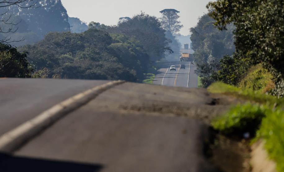 BR-373, entre Ponta Grossa e Prudentópolis