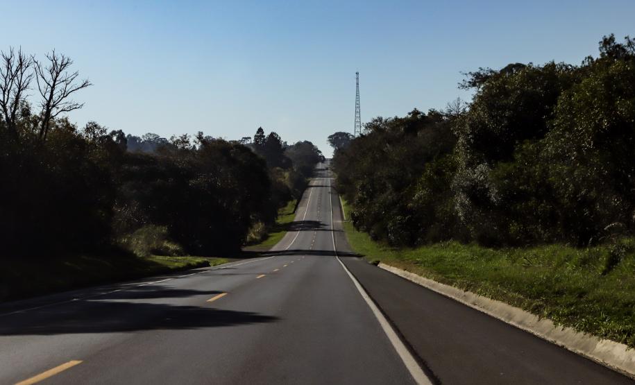 BR-373, entre Ponta Grossa e Prudentópolis