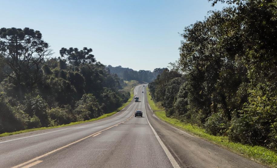 BR-373, entre Ponta Grossa e Prudentópolis