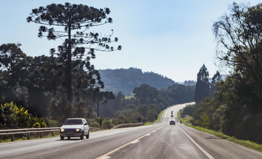 BR-373, entre Ponta Grossa e Prudentópolis