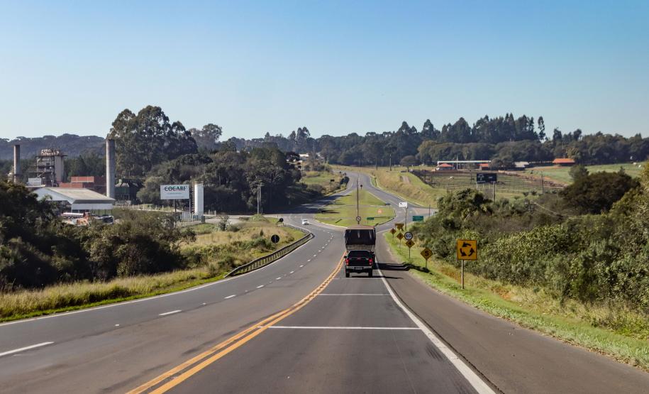 BR-373, entre Ponta Grossa e Prudentópolis