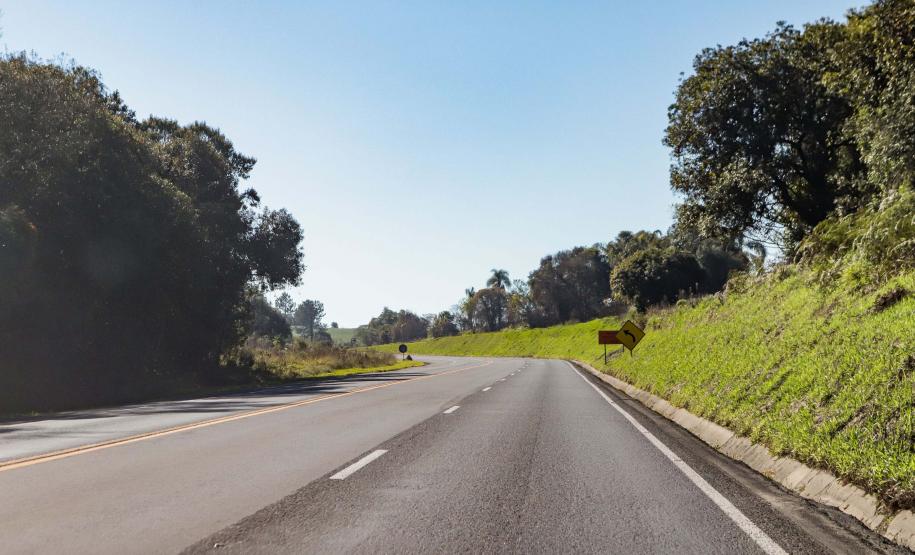 BR-373, entre Ponta Grossa e Prudentópolis