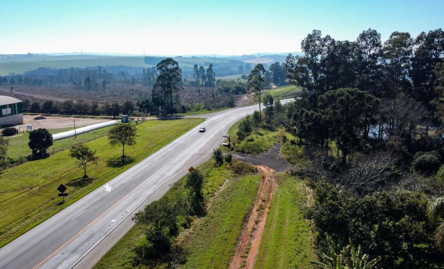BR-373, entre Ponta Grossa e Prudentópolis