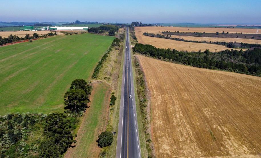 BR-373, entre Ponta Grossa e Prudentópolis