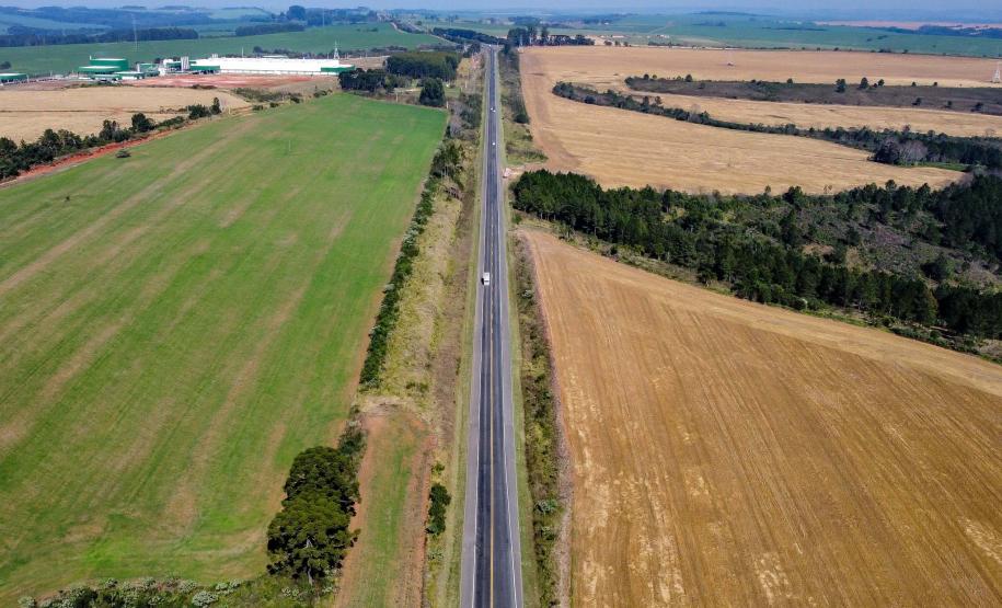 BR-373, entre Ponta Grossa e Prudentópolis