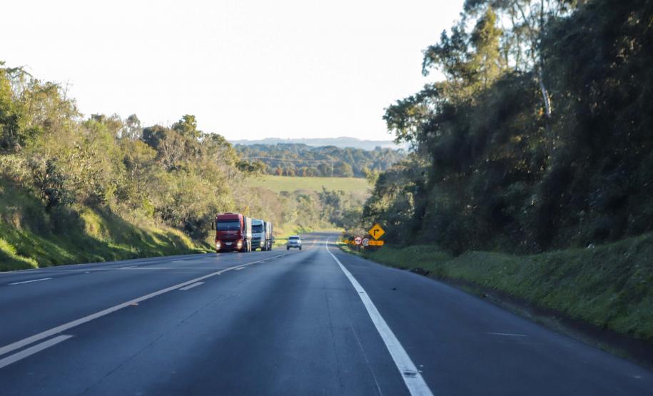 BR-277 trecho em Palmeira