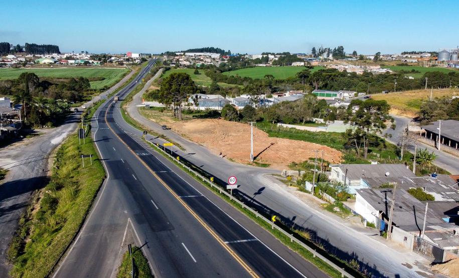 BR-277 trecho em Palmeira