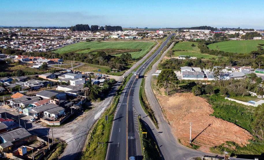 BR-277 trecho em Palmeira