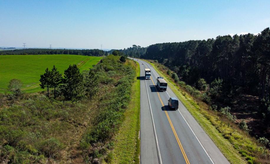 BR-277 trecho em Palmeira