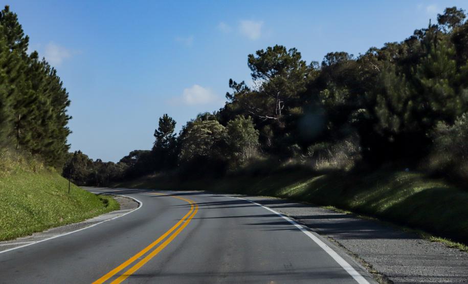 PR-423 entre Araucária e Campo Largo