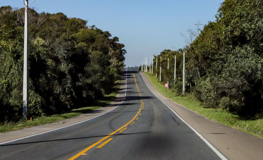 PR-423 entre Araucária e Campo Largo