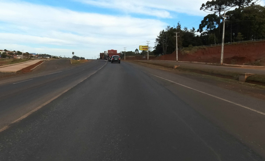 Início das vias marginais