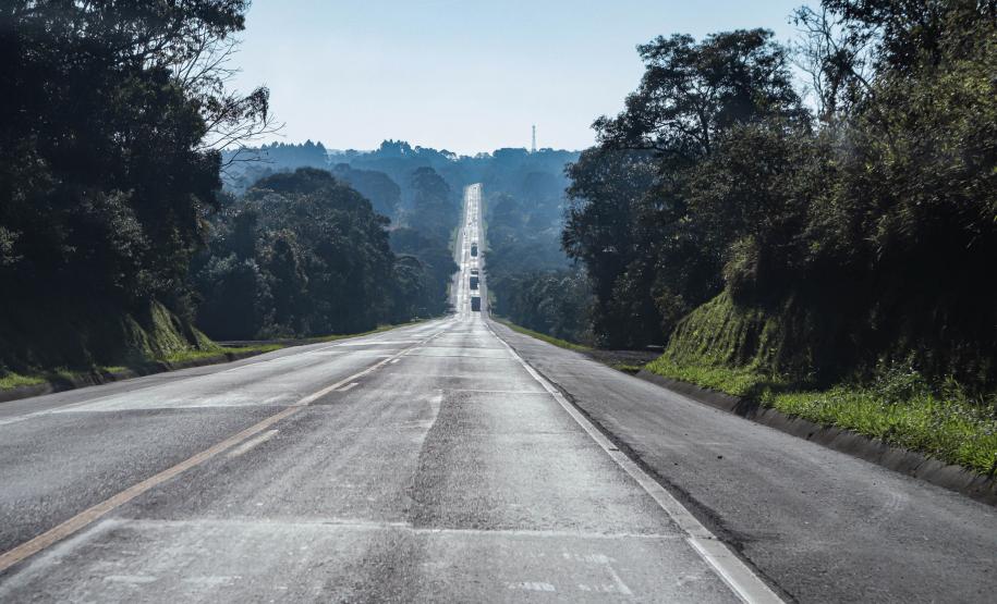BR-373, entre Ponta Grossa e Prudentópolis