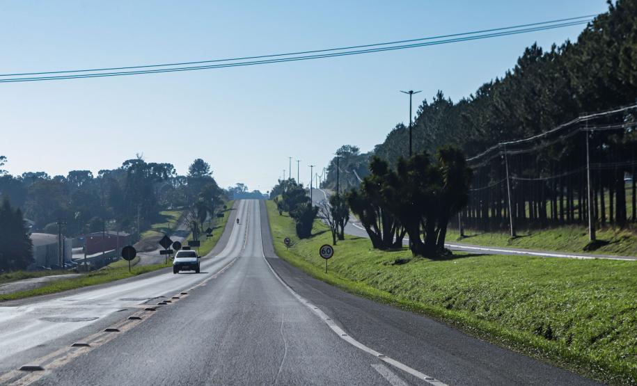 BR-373, entre Ponta Grossa e Prudentópolis